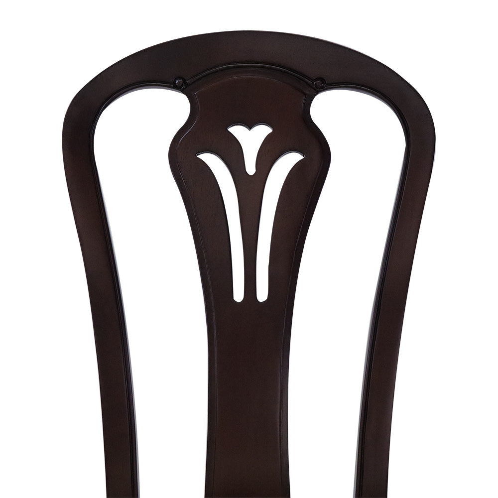 ダイニングテーブルセット 6人掛け 7点セット W180cm 東海家具 フルール DM チェアB マホガニー ダークブラウン 264318