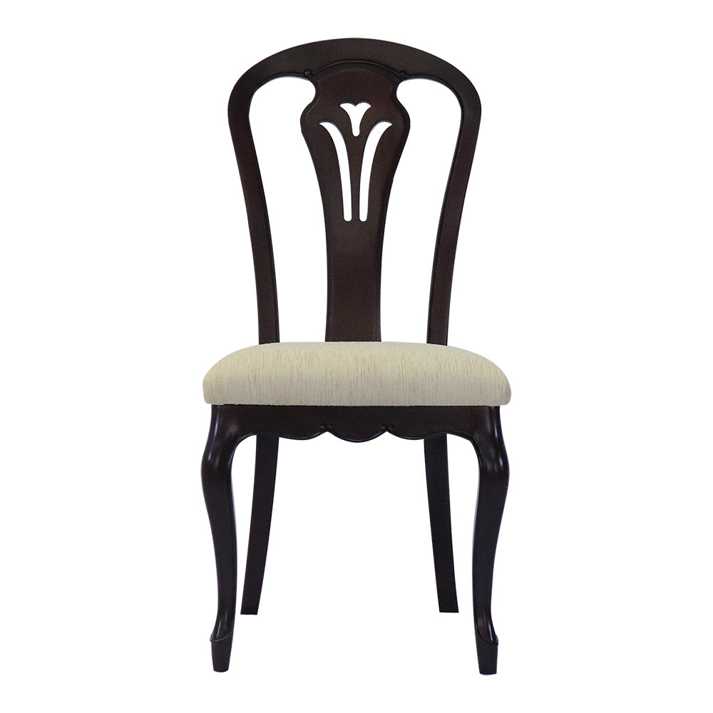 ダイニングテーブルセット 6人掛け 7点セット W180cm 東海家具 フルール DM チェアB マホガニー ダークブラウン 264318