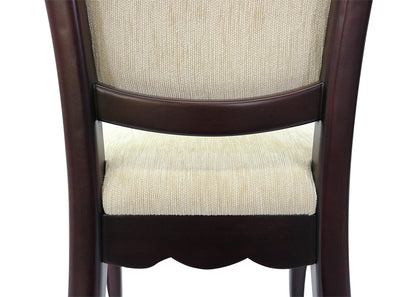 ダイニングテーブルセット 6人掛け 7点セット W180cm 東海家具 フルール DM チェアD マホガニー ダークブラウン 264387