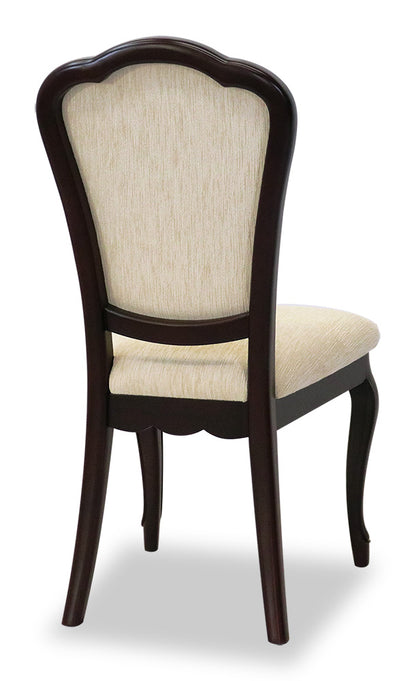 ダイニングテーブルセット 2人掛け 3点セット W85cm 東海家具 フルール DM チェアD マホガニー ダークブラウン 264349