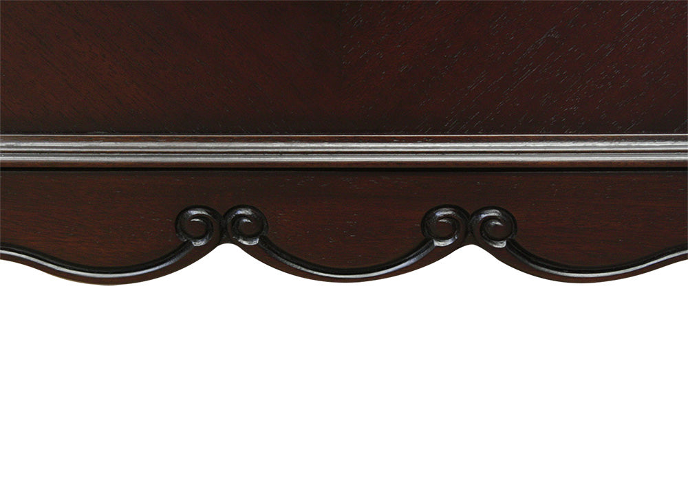 チェスト ローチェスト タンス 衣類収納 幅85cm 東海家具 フルール DM チェスト85 マホガニー ダークブラウン 783208