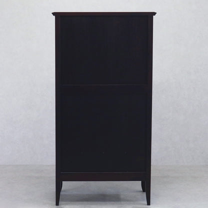 キャビネット ガラスキャビネット 東海家具 フルール DM キャビネット72 マホガニー ダークブラウン 784809