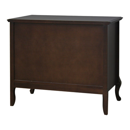 チェスト ローチェスト タンス 衣類収納 幅85cm 東海家具 フルール DM チェスト85 マホガニー ダークブラウン 783208