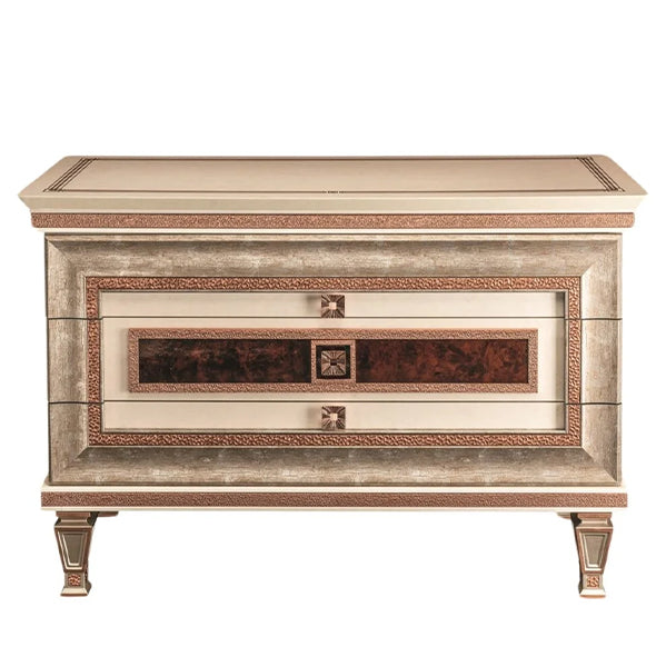 3段ワイドチェスト シングルドレッサー Dolce Vita ドルチェビータ 高級家具 イタリア製