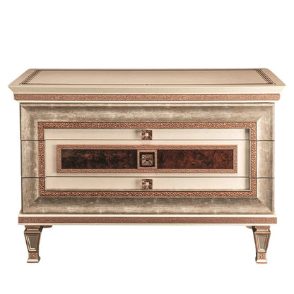 3段ワイドチェスト シングルドレッサー Dolce Vita ドルチェビータ 高級家具 イタリア製