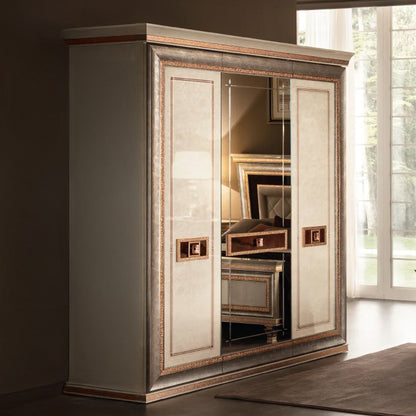 ワードローブ 3ドア Dolce Vita ドルチェビータ 高級家具 イタリア製