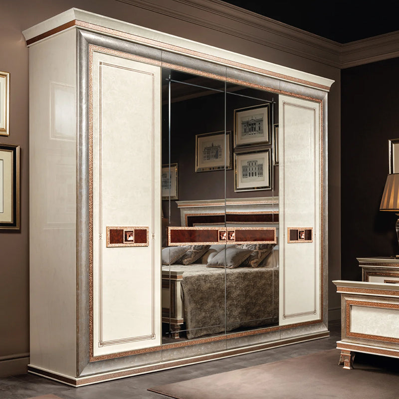 ワードローブ 4ドア Dolce Vita ドルチェビータ 高級家具 イタリア製