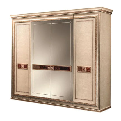 ワードローブ 4ドア Dolce Vita ドルチェビータ 高級家具 イタリア製