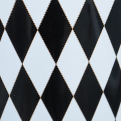 傘立て アンブレラスタンド 陶器製 ブラック x ホワイト 黒 白 モダン アート かさ立て エントランス 玄関