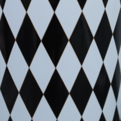 傘立て アンブレラスタンド 陶器製 ブラック x ホワイト 黒 白 モダン アート かさ立て エントランス 玄関