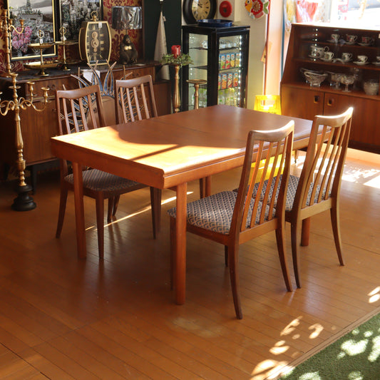 ダイニングテーブル 伸長式 ホワイト＆ニュートン White&Newton イギリス 木製 ヴィンテージ ホワイトニュートン