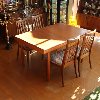 ダイニングテーブル 伸長式 ホワイト＆ニュートン White&Newton イギリス 木製 ヴィンテージ ホワイトニュートン