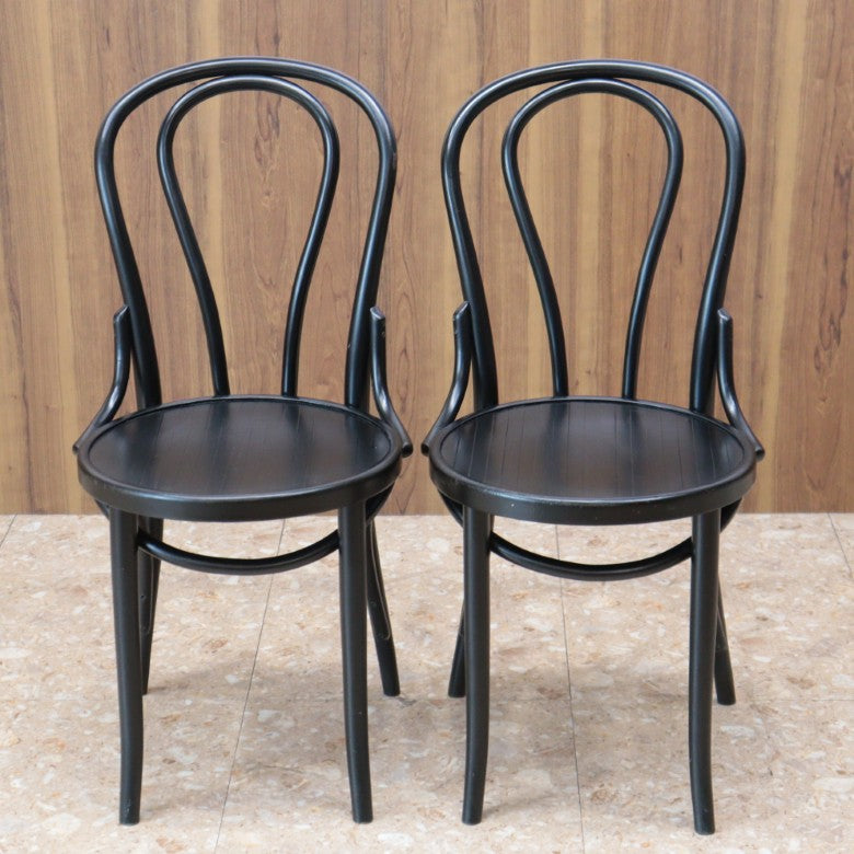 ベントウッドチェア 2脚セット イギリス 木製 アンティーク 曲木 1