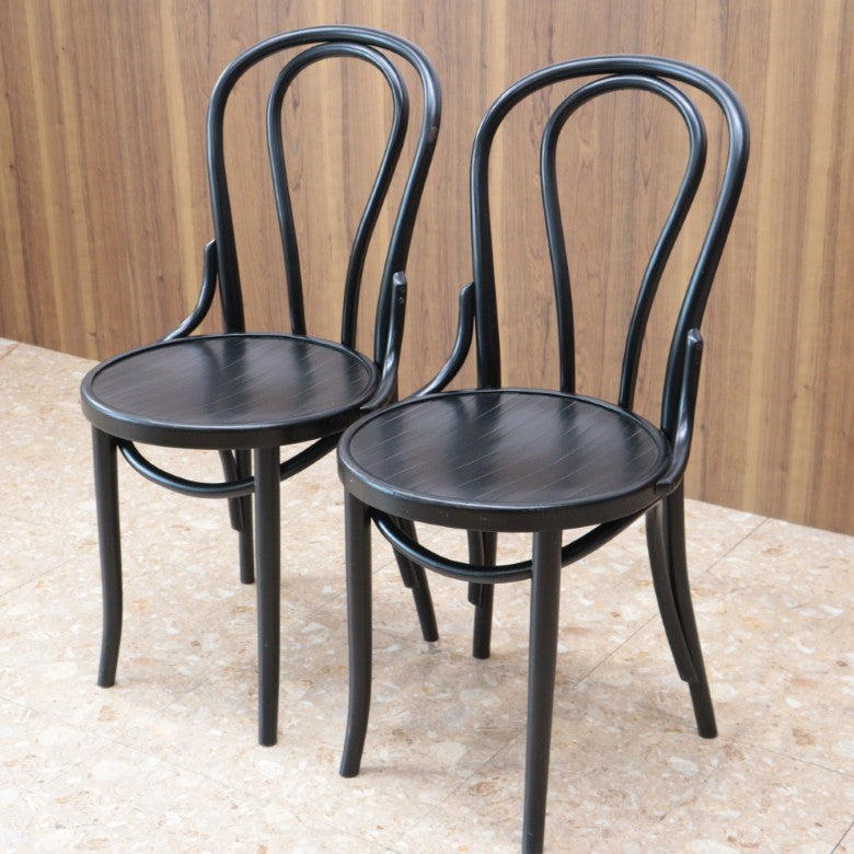 ベントウッドチェア 2脚セット イギリス 木製 アンティーク 曲木 1