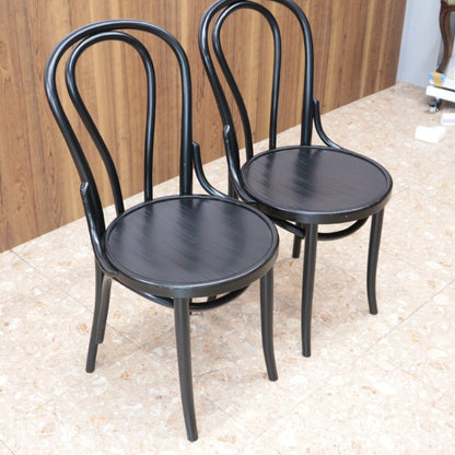 ベントウッドチェア 2脚セット イギリス 木製 アンティーク 曲木 1