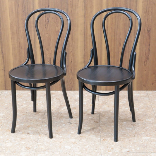 ベントウッドチェア 2脚セット イギリス 木製 アンティーク 曲木 2