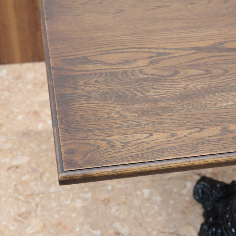 パブテーブル 120cm イギリス 木製 アンティーク ロートアイアン