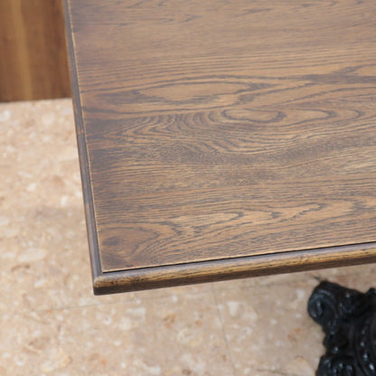 パブテーブル 120cm イギリス 木製 アンティーク ロートアイアン