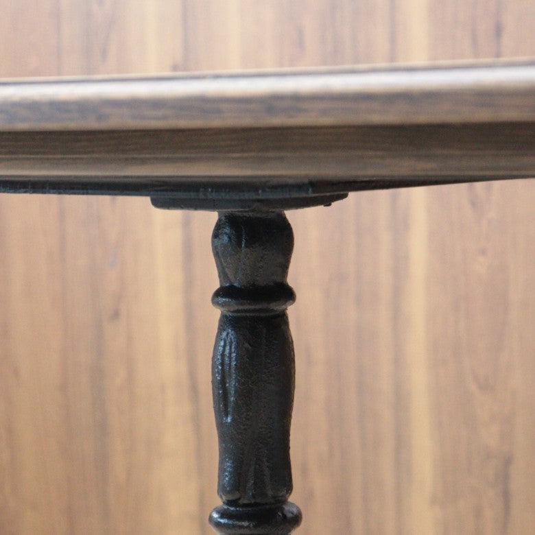 パブテーブル 120cm イギリス 木製 アンティーク ロートアイアン