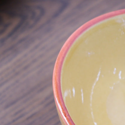 ポルトガル製 カフェオレボウル 椀 サラダボウル ストロベリー 陶器 ベリー柄