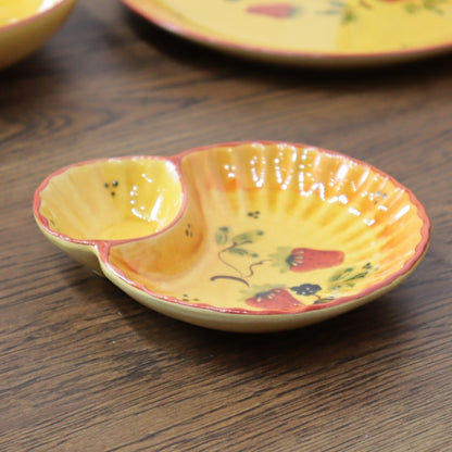 ポルトガル製 コンビトレー ボウル ストロベリー 陶器 ベリー柄