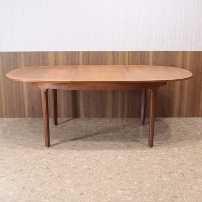 ダイニングテーブル ネイサン オーバル ヴィンテージ イギリス NATHAN チーク 伸長式