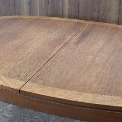 ダイニングテーブル ネイサン オーバル ヴィンテージ イギリス NATHAN チーク 伸長式