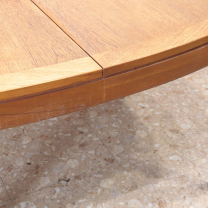 ダイニングテーブル ネイサン オーバル ヴィンテージ イギリス NATHAN チーク 伸長式