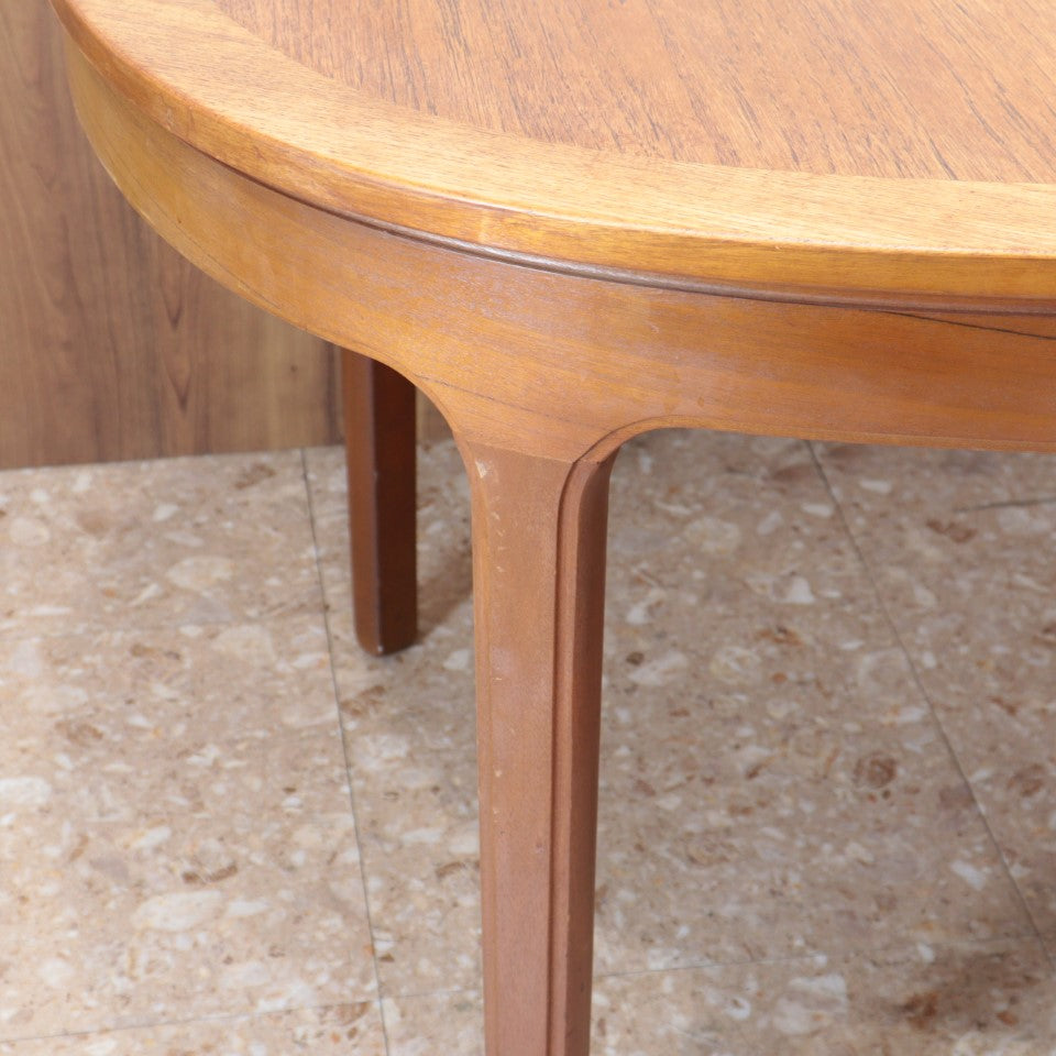 ダイニングテーブル ネイサン オーバル ヴィンテージ イギリス NATHAN チーク 伸長式