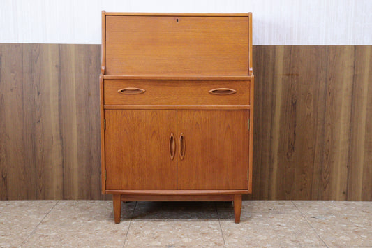 デスク Jentique ヴィンテージ イギリス ビューロー ジェンティーク