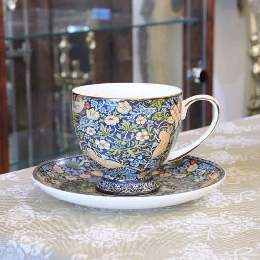 カップ&ソーサー ロイヤルアーデン 陶器 バード＆ストロベリー いちご泥棒