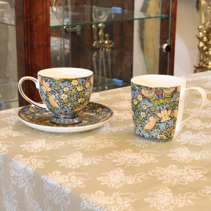 カップ&ソーサー ロイヤルアーデン 陶器 バード＆ストロベリー いちご泥棒