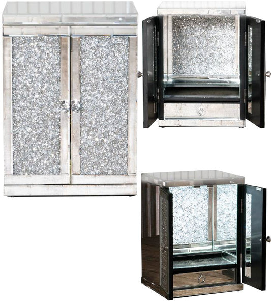 ミラー家具 祭壇 ディスプレイラック 推し活 グラムスタイル シルバー/ゴールド