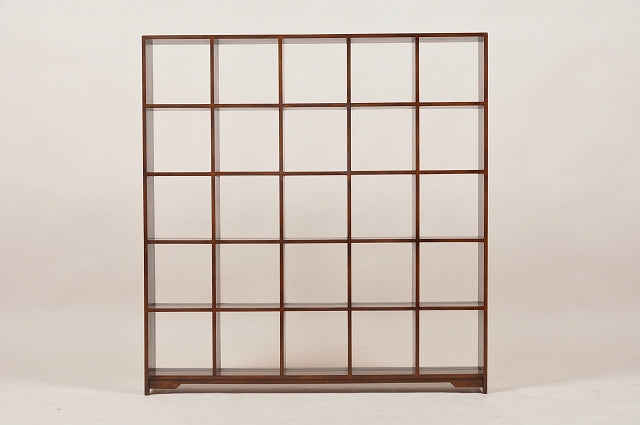 ディスプレイシェルフ 100cm 木製 茶 レトロ オーク