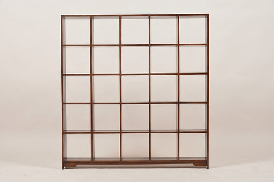 ディスプレイシェルフ 100cm 木製 茶 レトロ オーク