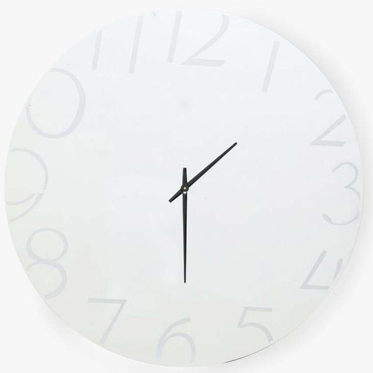 ミラー家具 掛時計 クロックミラー ラウンド グラムスタイル