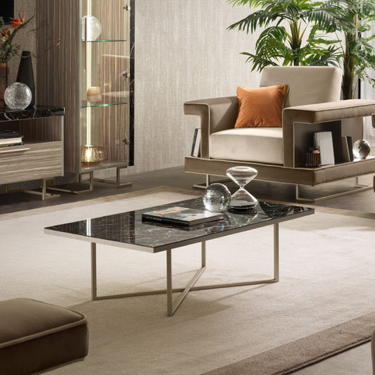 センターテーブル リビングテーブル 120cm Arredoclassic アレドクラシック ADORA Luce Dark ルーチェダーク 高級家具 イタリア製