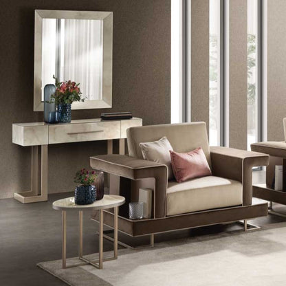 コスメデスク 128cm幅 単品 コンソール Arredoclassic アレドクラシック ADORA Luce Light ルーチェライト 高級家具 イタリア製