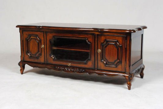 テレビボード マホガニー 120cm ローキャビネット テレビ台