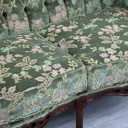 イタリア 3人掛け ソファ 金華山 グリーン 3Pソファ MR/3P