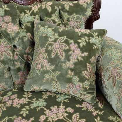 イタリア 3人掛け ソファ 金華山 グリーン 3Pソファ MR/3P