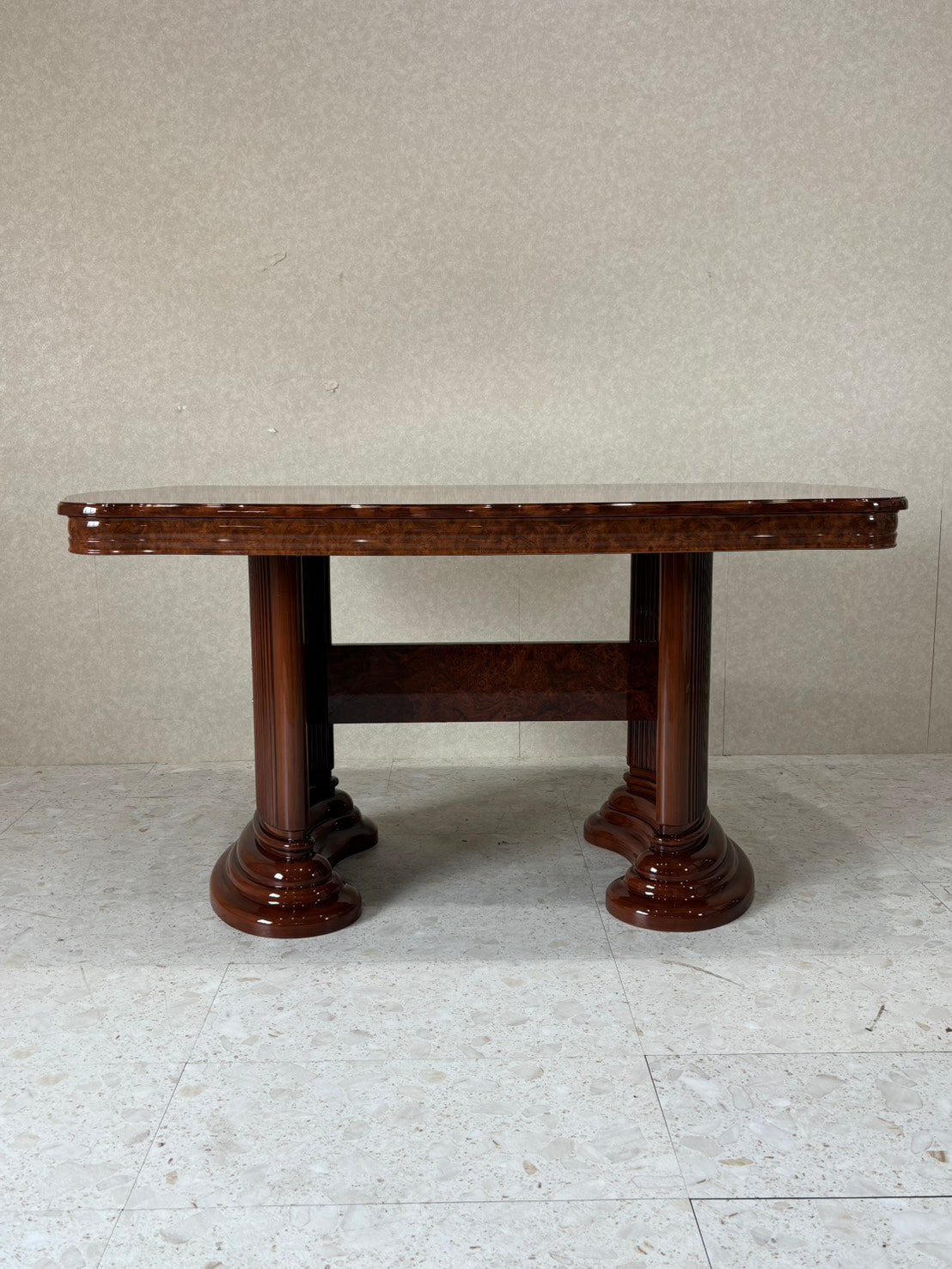 【カート投入で50%OFF!】サルタレッリ ダイニングテーブル 145cm  ウォールナット AM145FL