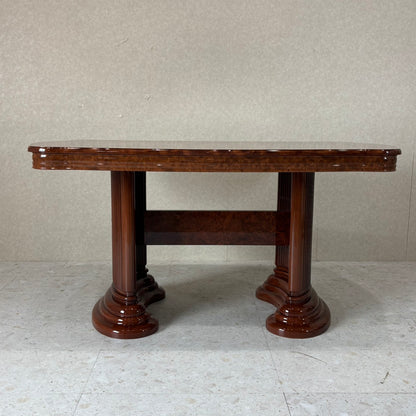 【カート投入で50%OFF!】サルタレッリ ダイニングテーブル 145cm  ウォールナット AM145FL