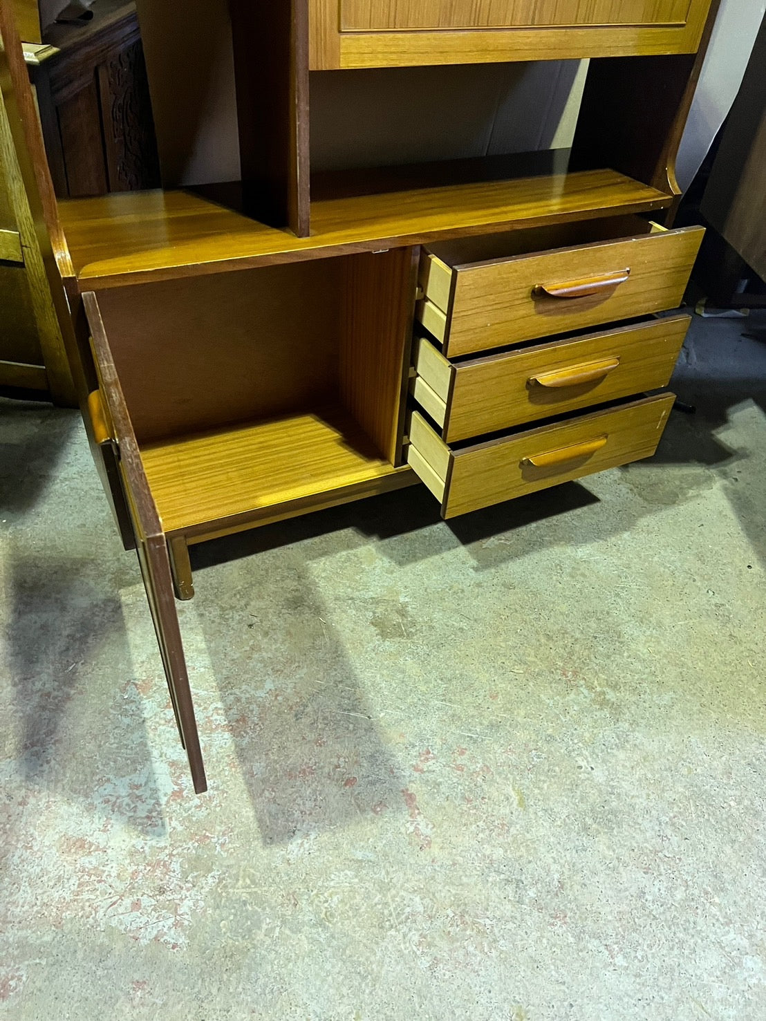 オープンシェルフ Stonehill ヴィンテージ イギリス ルームディヴァイダー ストーンヒル