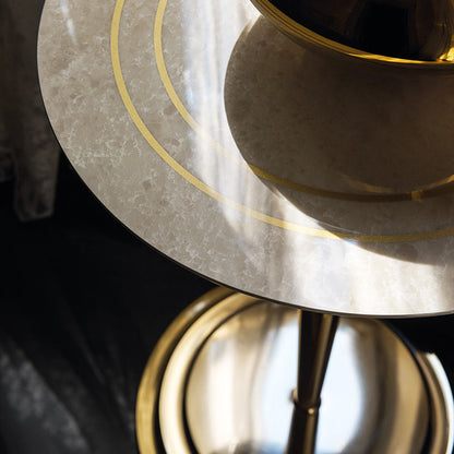 ランプテーブル Φ50cm ADORA SIPARIO シパリオ 高級家具 イタリア製