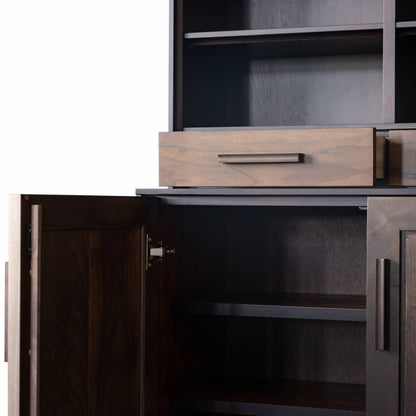 北海道民芸家具 国産家具 オープンシェルフ W85 厳選素材 W&B ダブルビー オープンシェルフ85