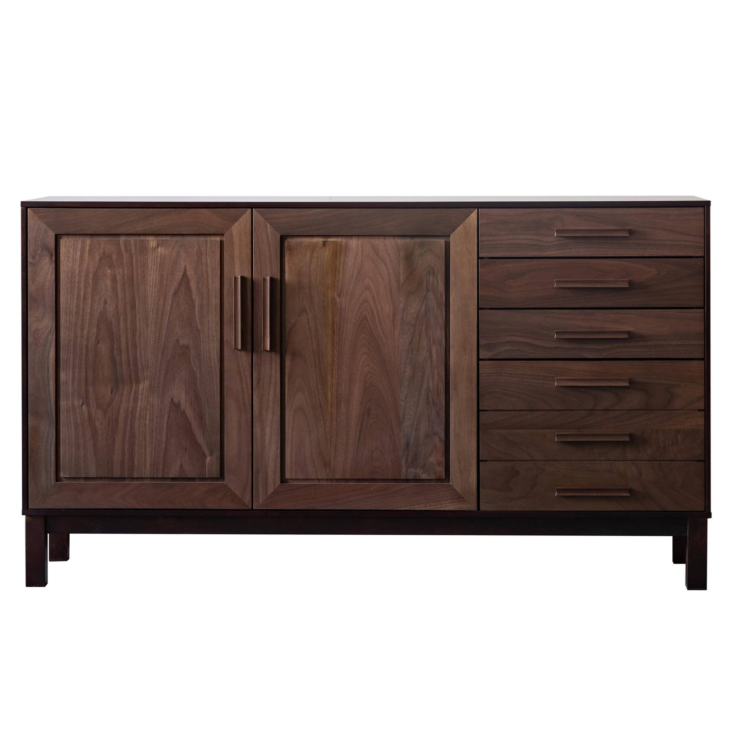 北海道民芸家具 国産家具 サイドボード W140 厳選素材 W&B ダブルビー サイドボード140