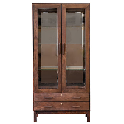 北海道民芸家具 国産家具 キャビネット W80 厳選素材 W&B ダブルビー コレクションボード80