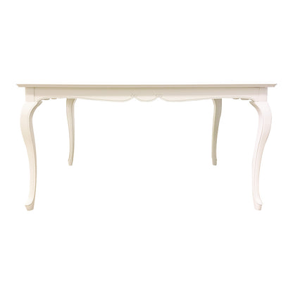 ダイニングテーブルセット 4人掛け 5点セット W140cm 東海家具 フルール WH チェアD マホガニー ホワイト 264509