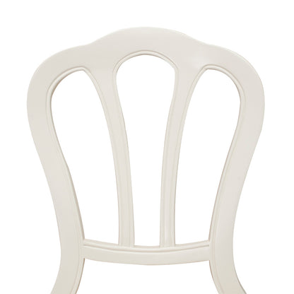 ダイニングチェア デスクチェア 東海家具 フルール WH LDチェア マホガニー アンティークホワイト 456072